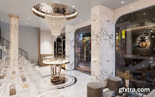 Diamond Store Interior By Vu Huy Hien