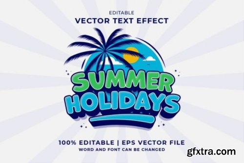 Summer Cartoon Text Effect Vol 2