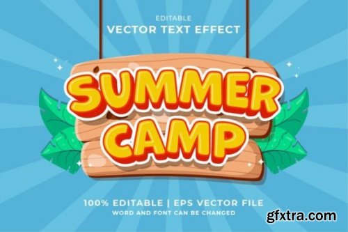 Summer Cartoon Text Effect Vol 2