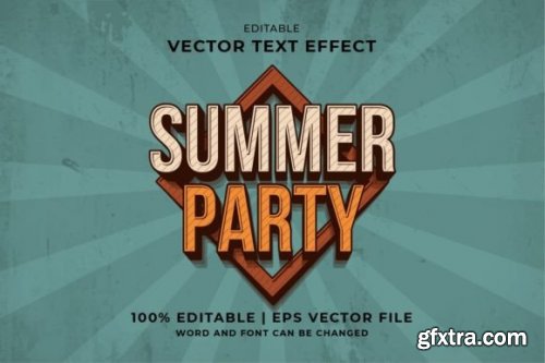 Summer Cartoon Text Effect Vol 2