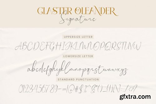 Claster Oleander Font Duo