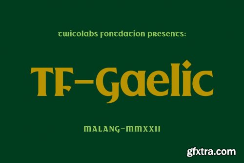 TF-Gaelic Font