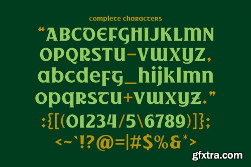 TF-Gaelic Font