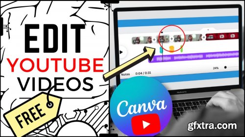  Edit YouTube Videos on Canva for Free - Simple Video Editing Canva Tutorial YouTube for Beginner