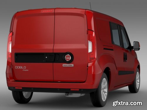 Fiat Doblo Maxi Combi 263 2015 3d model