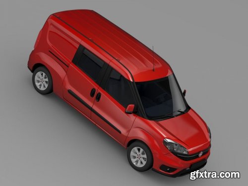 Fiat Doblo Maxi Combi 263 2015 3d model