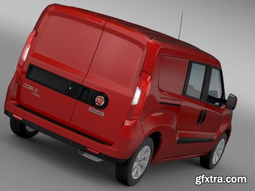 Fiat Doblo Maxi Combi 263 2015 3d model