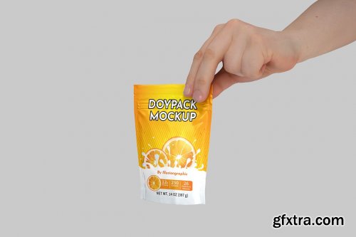 CreativeMarket - Doypack Mockup v2 - 11 views 7283707