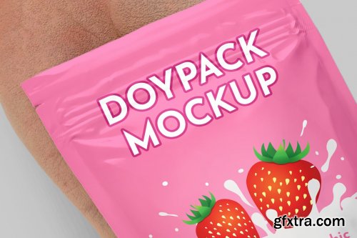 CreativeMarket - Doypack Mockup v2 - 11 views 7283707