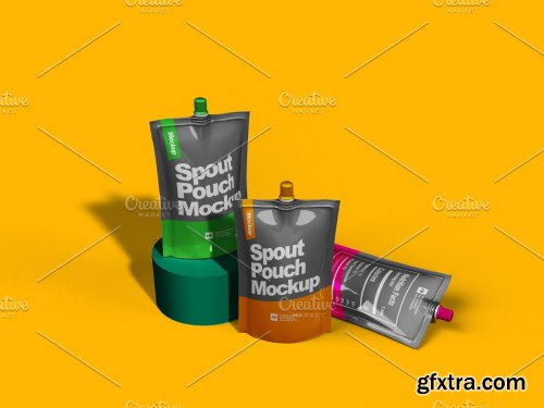 CreativeMarket - Spout Pouch Mockup 7178524