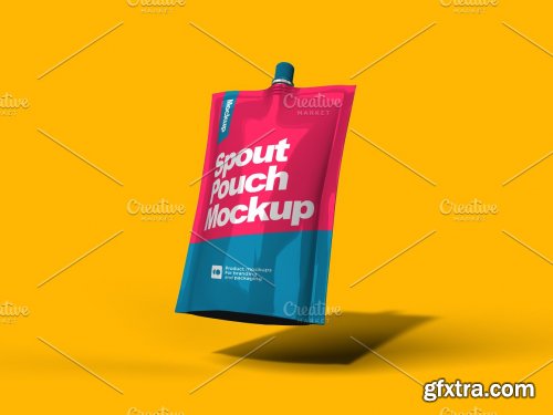 CreativeMarket - Spout Pouch Mockup 7178524