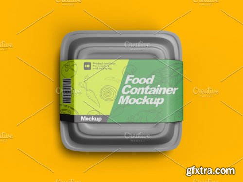CreativeMarket - Food Containers Mockup 7178460