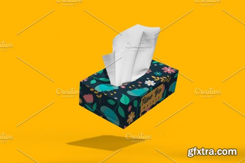 CreativeMarket - Tissue Box Mockup 7159066