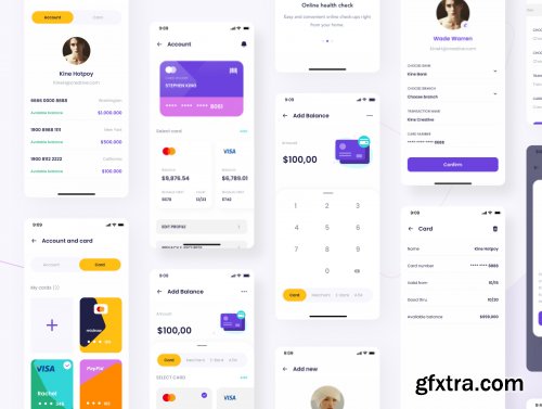 Enderma Wallet - Finance App UI Kit