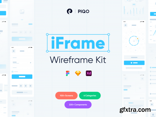 iFrame Wireframe Kit