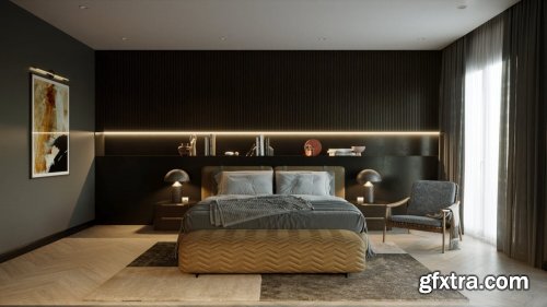 Bedroom Interior By Tran Linh