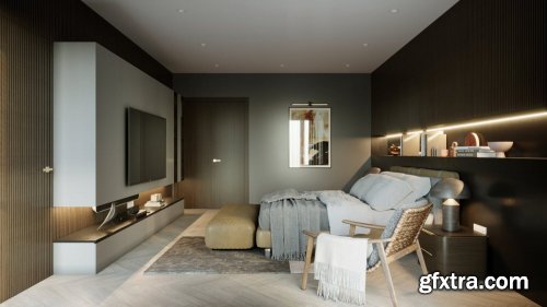 Bedroom Interior By Tran Linh