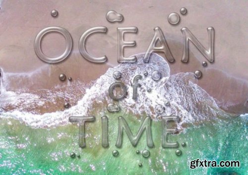 Water Photoshop Text Effect