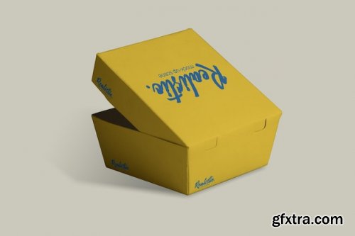 Burger box packaging