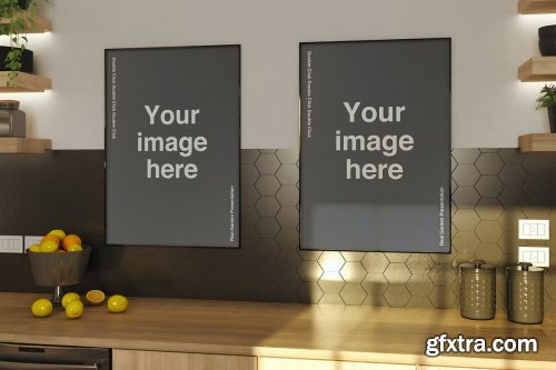 Kitchen Poster Mockups