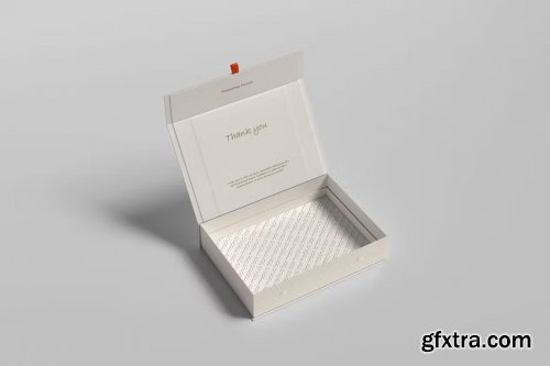 Magnetic Gift Box Mockup