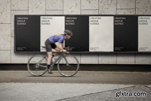 Wall Posters Mockup Set