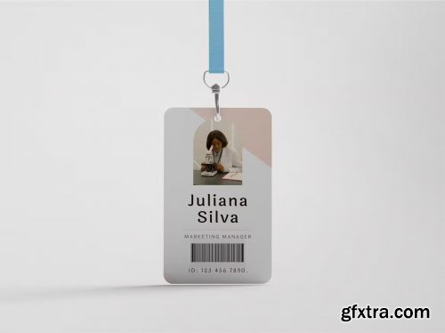 ID Card Holder Mockups