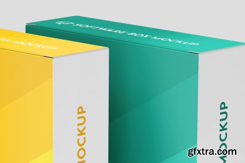 CreativeMarket - Software / Product Box Mockups 7294950