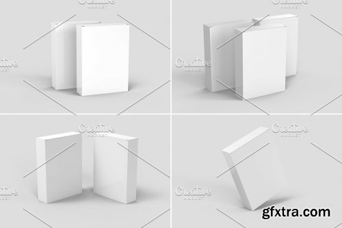 CreativeMarket - Software / Product Box Mockups 7294950