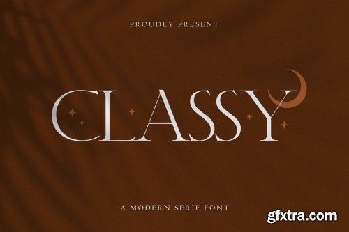 Classy – Modern Serif Font