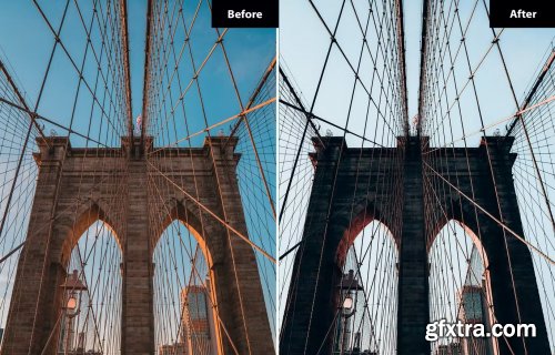 8 Back City Lightroom and Photoshop Presets