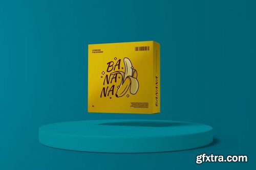 Condom Packaging Mockup