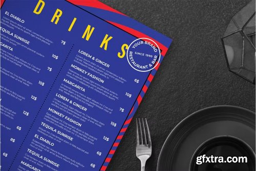 Bar Menu Template