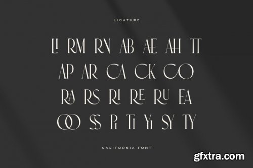 California - Stylish Fashion Font