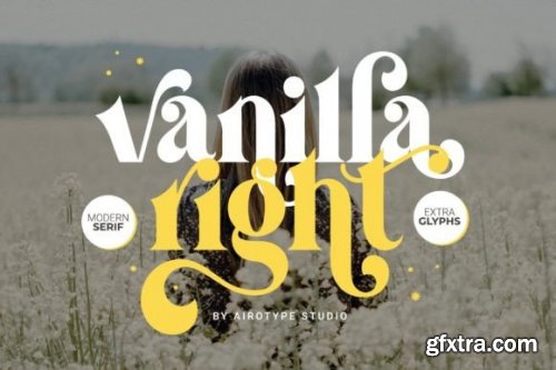  Vanila Right Font