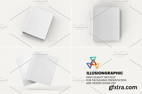 CreativeMarket - Binder Folder Mockups - 11 views 7299646