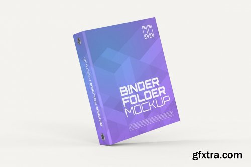 CreativeMarket - Binder Folder Mockups - 11 views 7299646