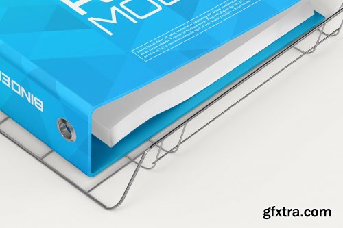 CreativeMarket - Binder Folder Mockups - 11 views 7299646