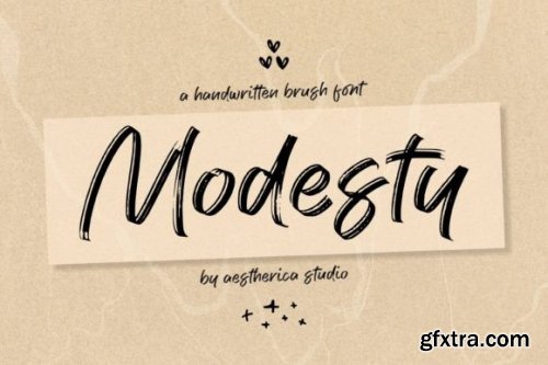  Modesty Font