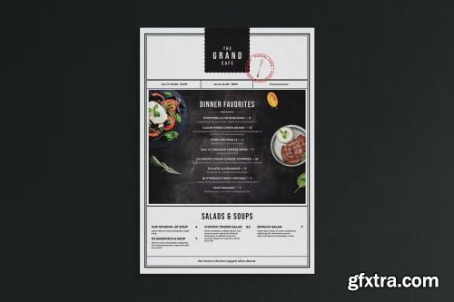 Menu Template