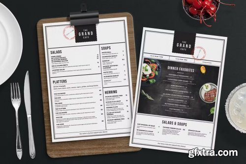 Menu Template