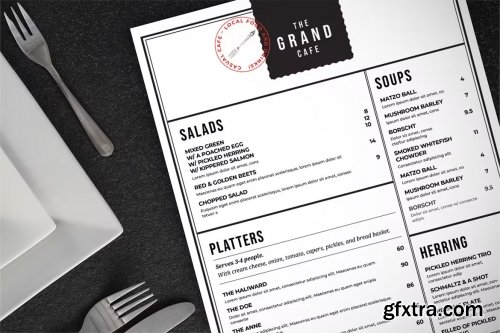 Menu Template