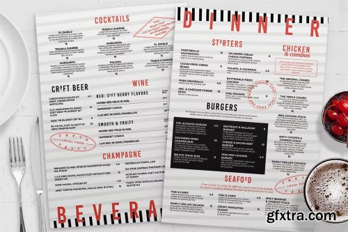 Menu Template