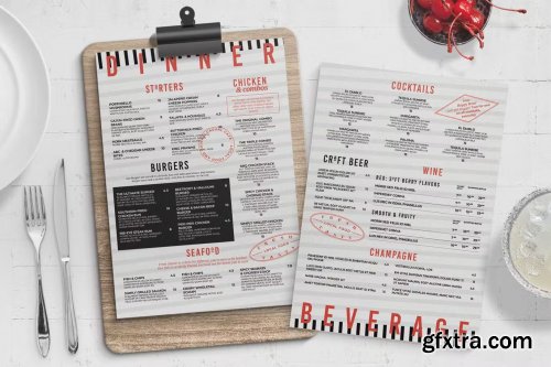 Menu Template