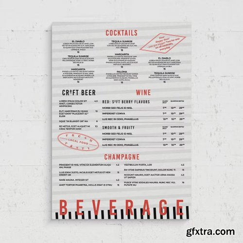 Menu Template