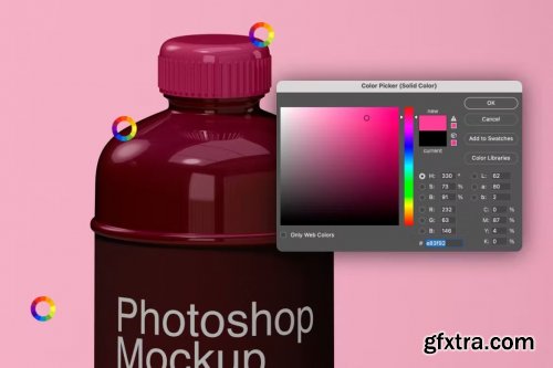 Plastic Bottle Mockup