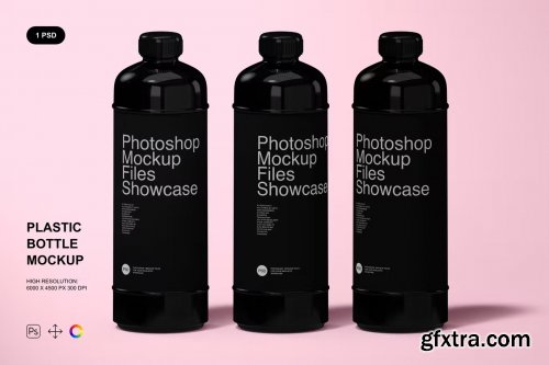 Plastic Bottle Mockup