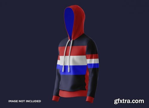 Hoodie jacket mockup