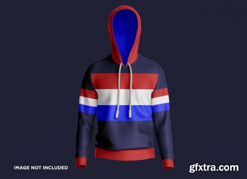 Hoodie jacket mockup