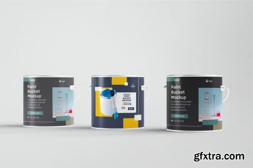 Paint Bucket Mockups